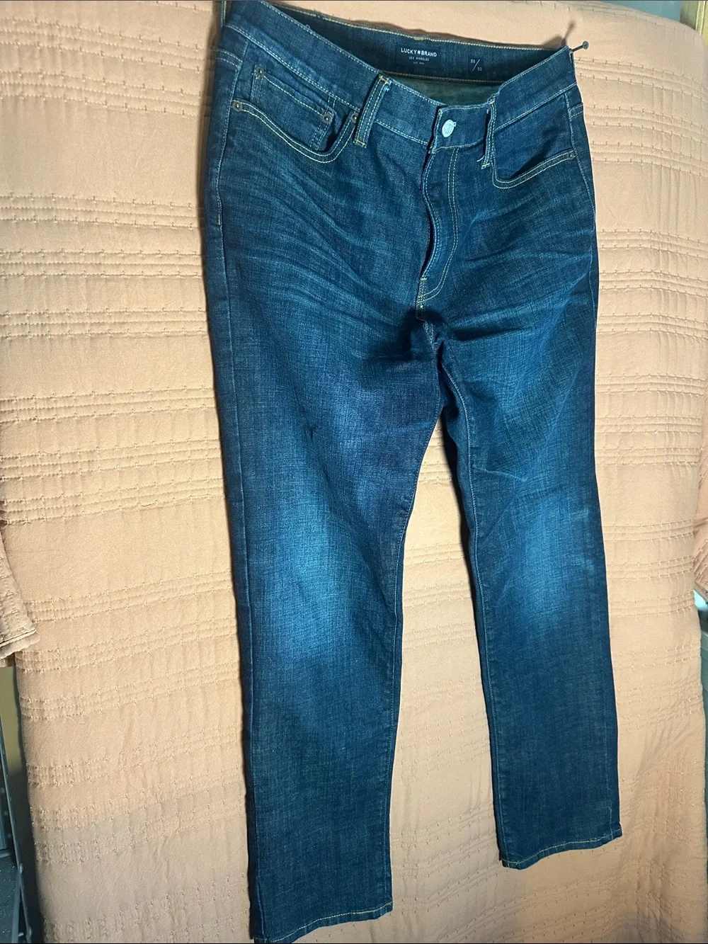Lucky Brand Men's Slim Jeans in Blue Wash